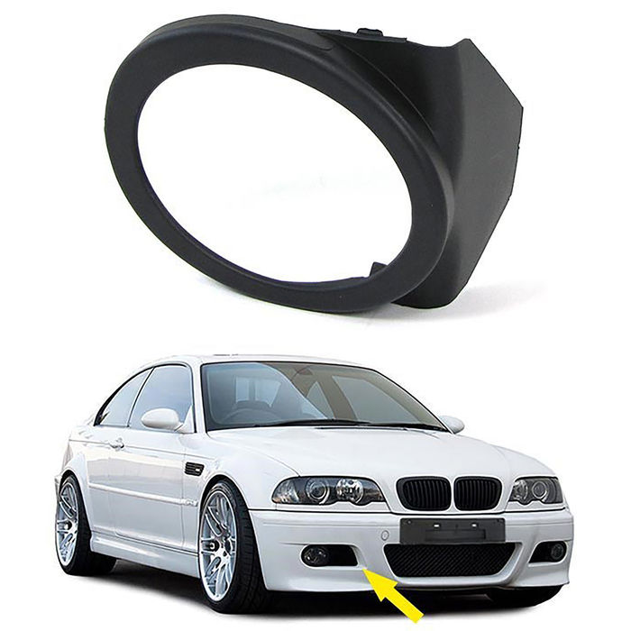 Nebelscheinwerfer Blenden Cover rechts passend für BMW 3ER E46 98-07