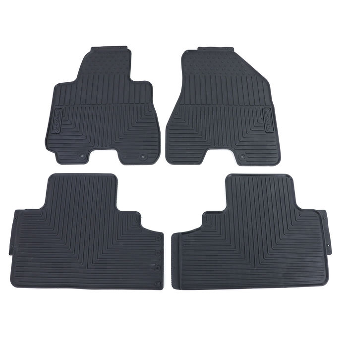 Premium Gummi Fußmatten Set 4-teilig Schwarz für Hyundai Tucson JM 04-12