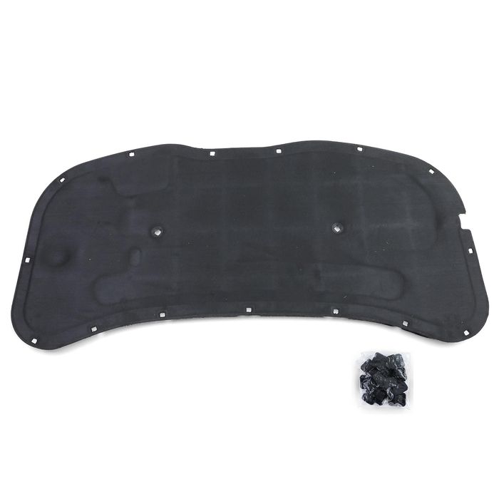 Motorhaubendämmung Dämmmatte mit Clips für VW Polo 9N3 05—09