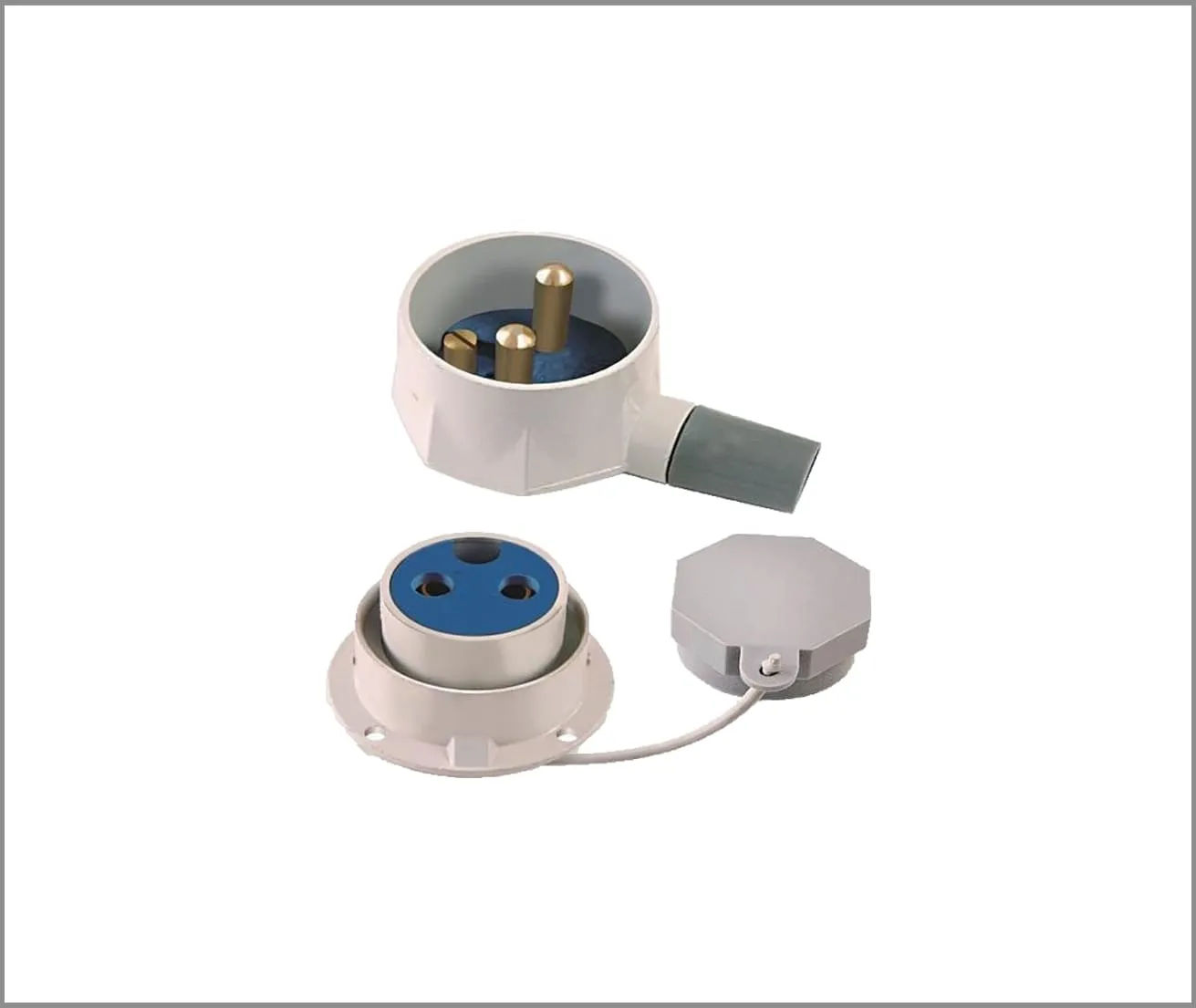 Metal Clad Plug Socket