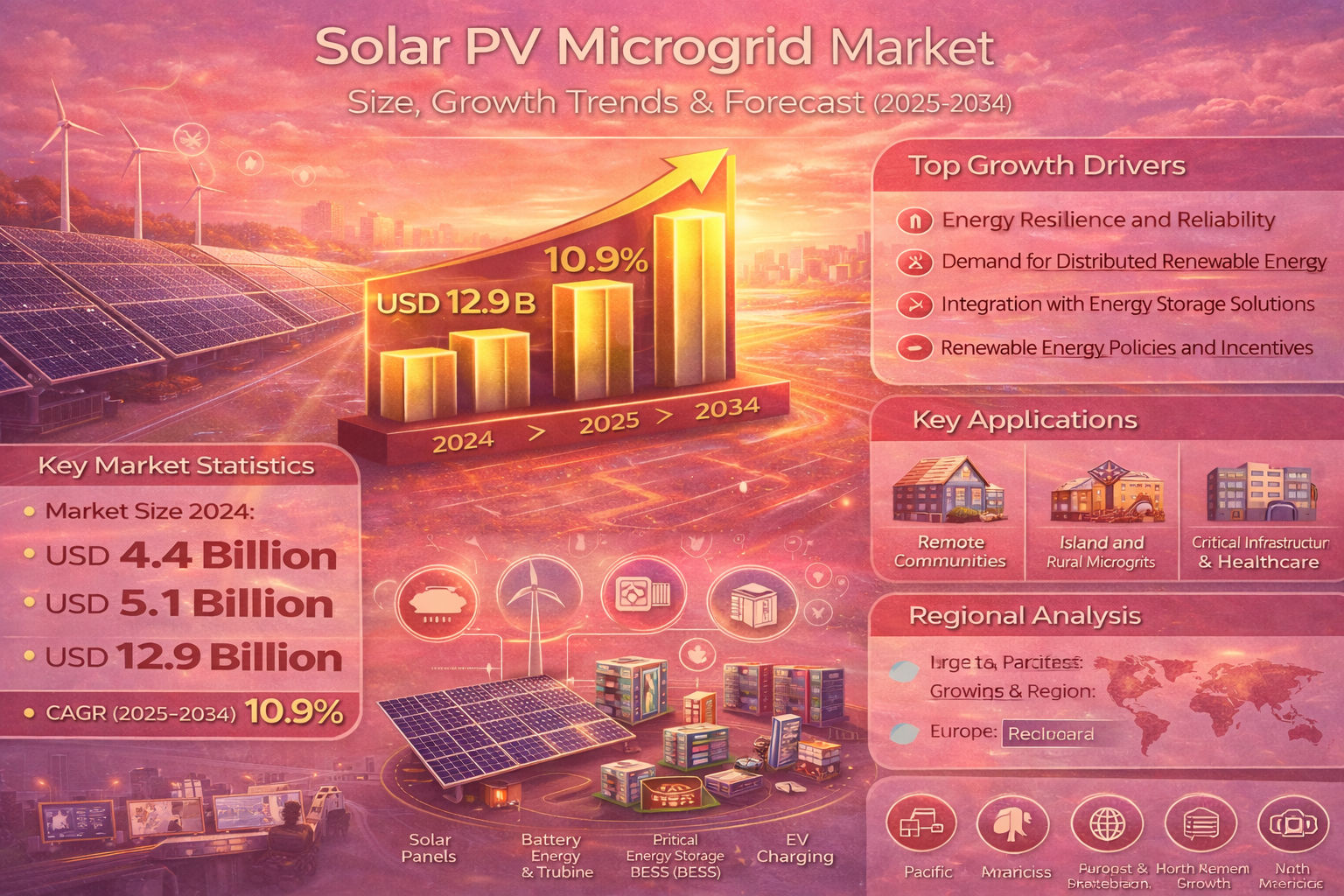 Solar PV Microgrid market