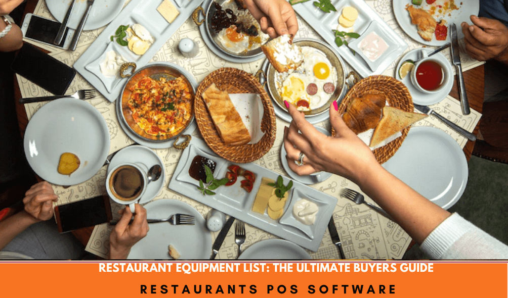 Restaurant Equipment List The Ultimate Buyers Guide DigiRestro