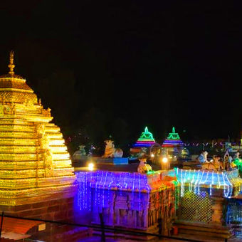 Mallikarjuna Swamy temple at Srisailam