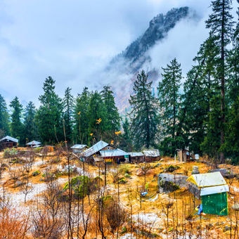 Parvati Valley Snow Trek