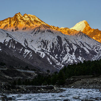 Chhitkul village in Sangla Valley