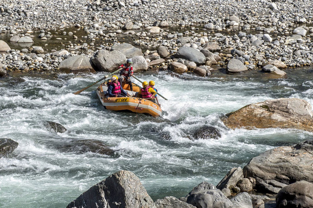 River Rafting In Kullu