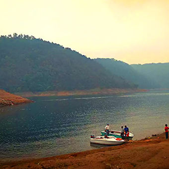 Boating at Umiam Lake in Shillong