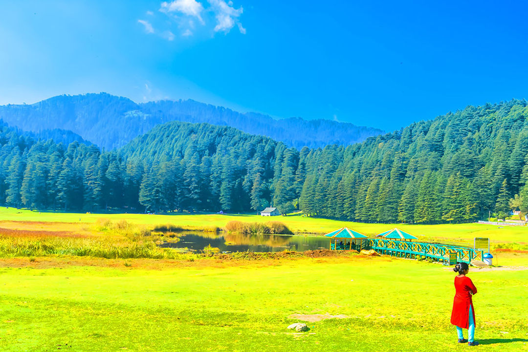 Landscape of a Khajjiar