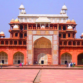 Sikandra built by the Akbar