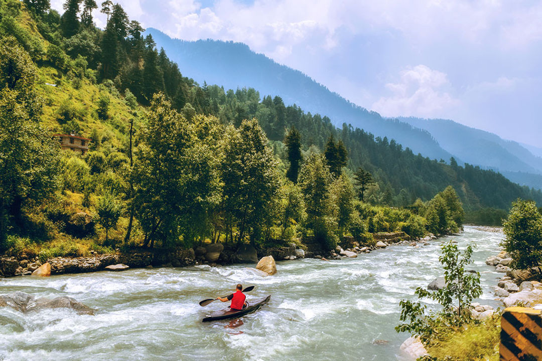 Beas river at Kullu