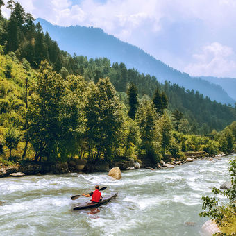 Beas river at Kullu