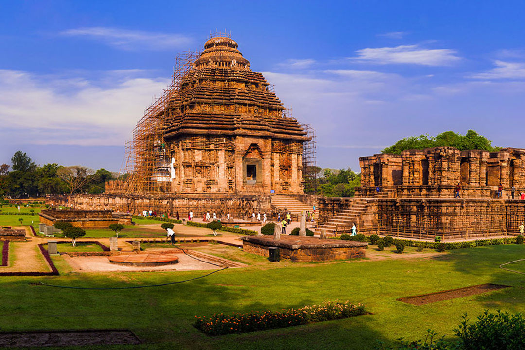 Panoramic view of The Sun Temple Konark