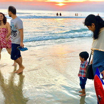 beach Kerala India