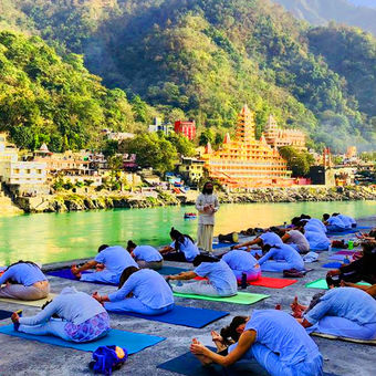 Yoga city of India Rishikesh