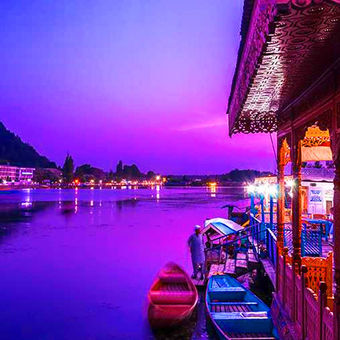 Houseboats in Kashmir