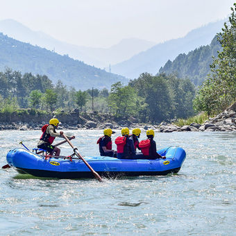 River rafting in Beas river at Kullu