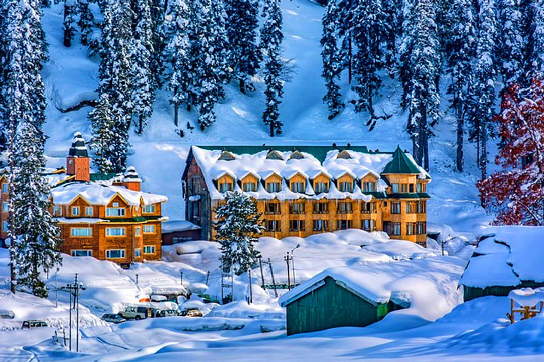 Yousmarg Kashmir in winter