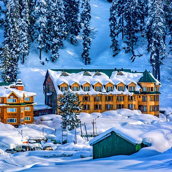 Yousmarg Kashmir in winter