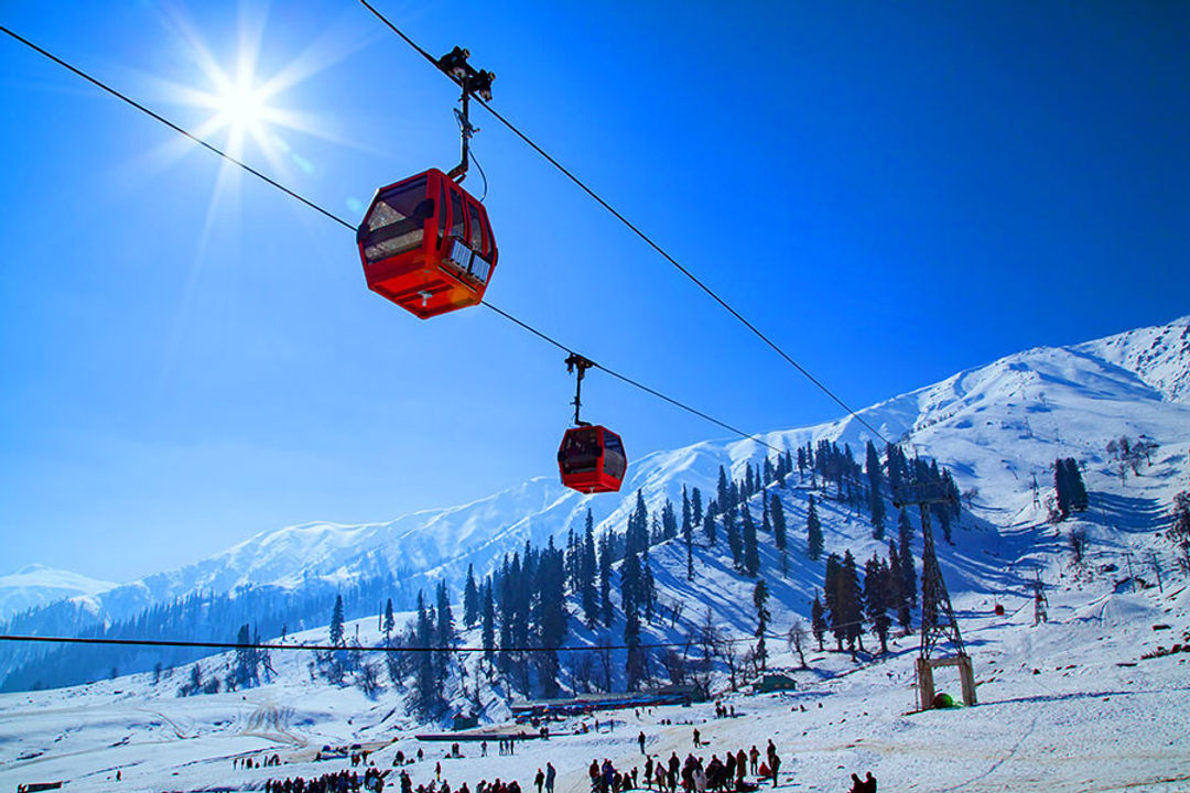 Gandola Cable car in Gulmarg