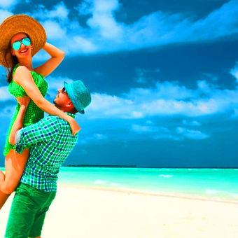 couple in lakshadweep