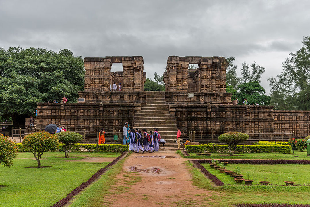 This temple is a world heritage site in Konark