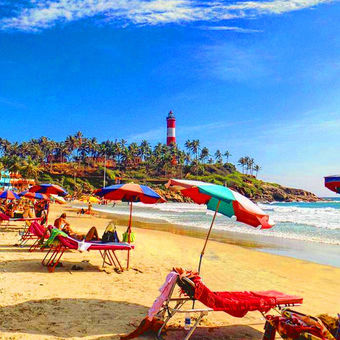 Kovalam beach