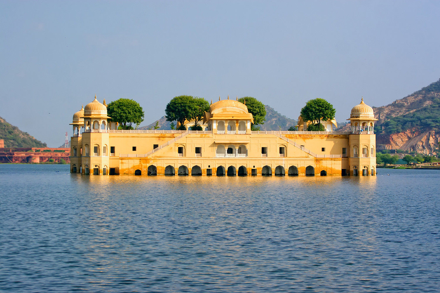 Jal Mahal monument in Jaipur