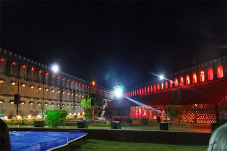 sound and light cellular jail