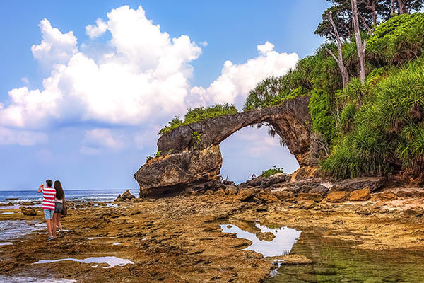 Neil island beach