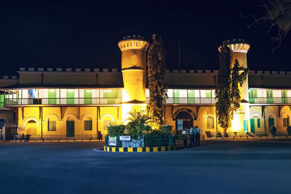 Light and Sound Show at Cellular Jail