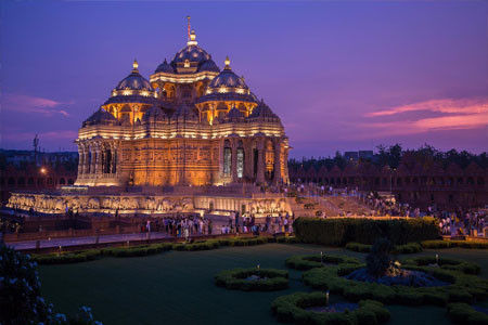 Akshardham temple delhi