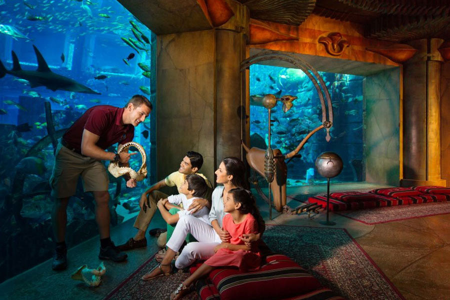 Best Dubai Package with Lost Chambers Aquarium
