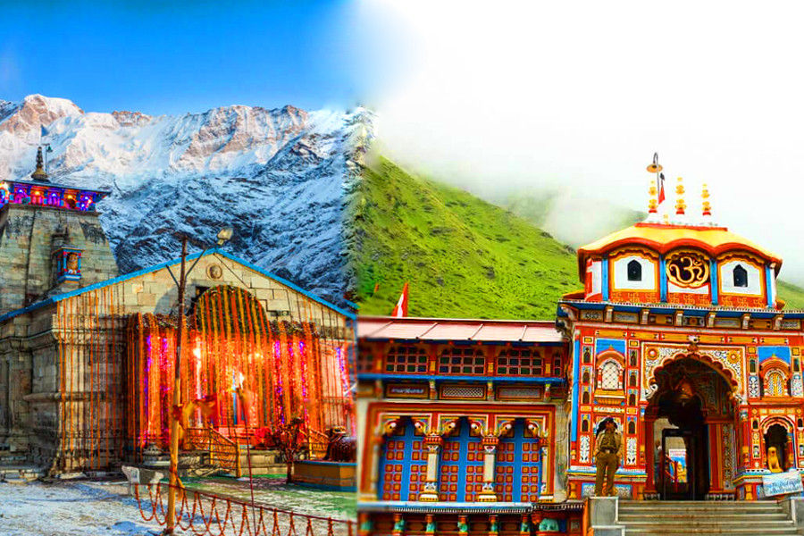 Do Dham (Kedarnath and Badrinath) yatra 7 Nights from Delhi