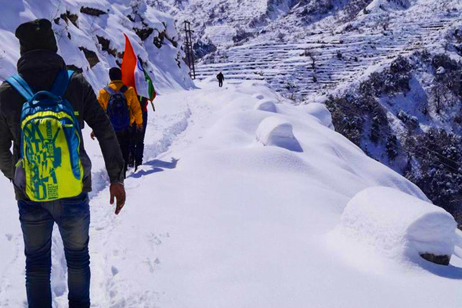 Bir Billing Winter Trek to Himachal