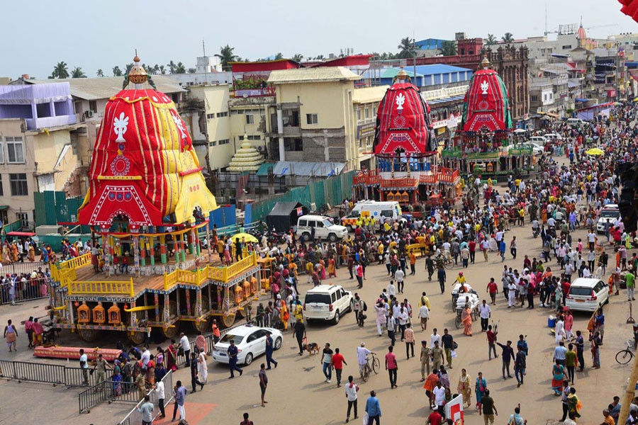 Jagannath Puri Rath Yatra in Odisha