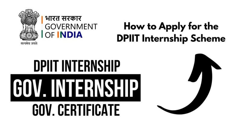 DPIIT Internship Apply Online