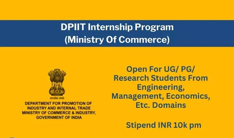DPIIT Internship Eligibility
