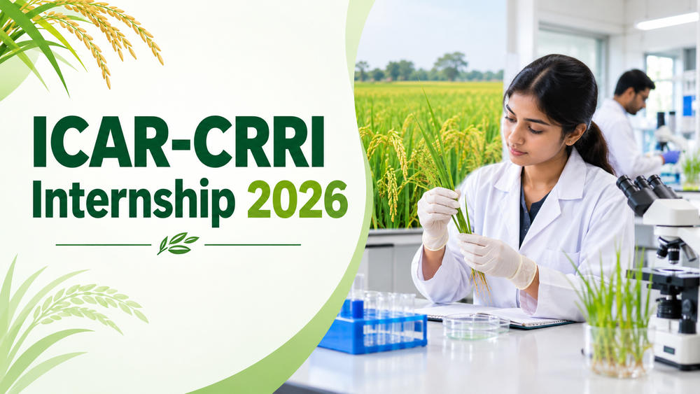 ICAR-CRRI Internship 2026