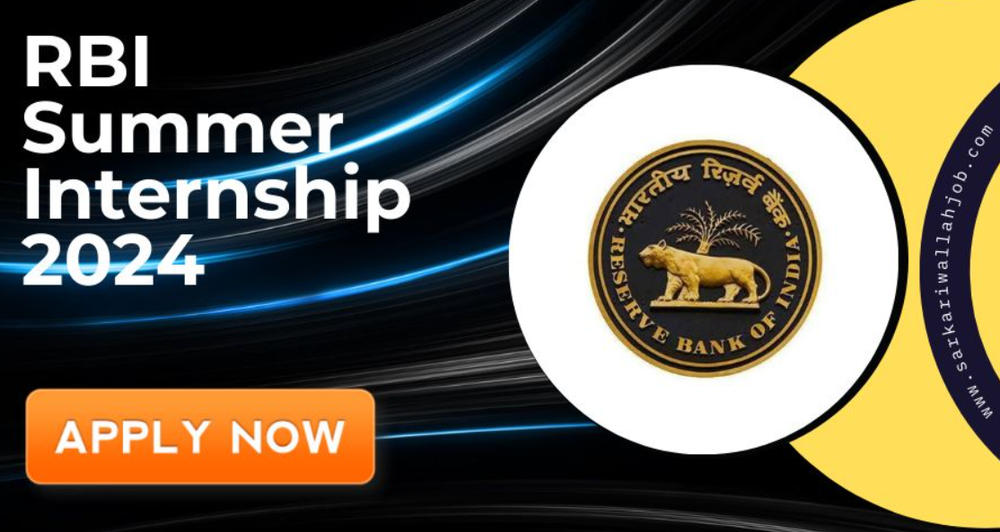 RBI Internship Apply