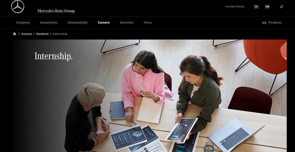 Mercedes-Benz Internship