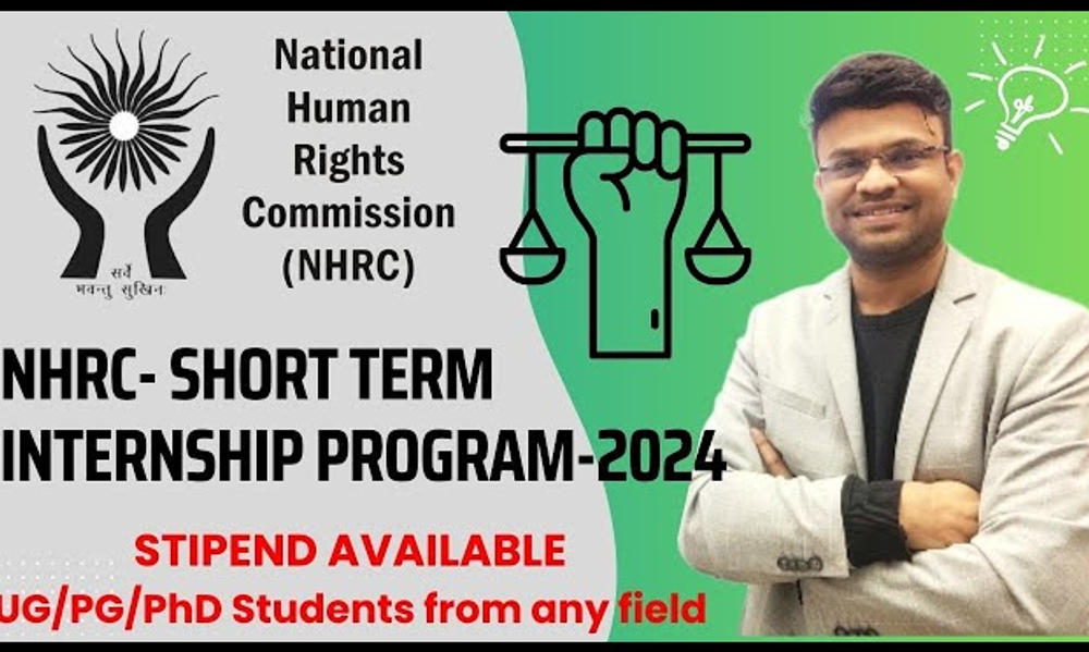 NHRC Internship Apply Online