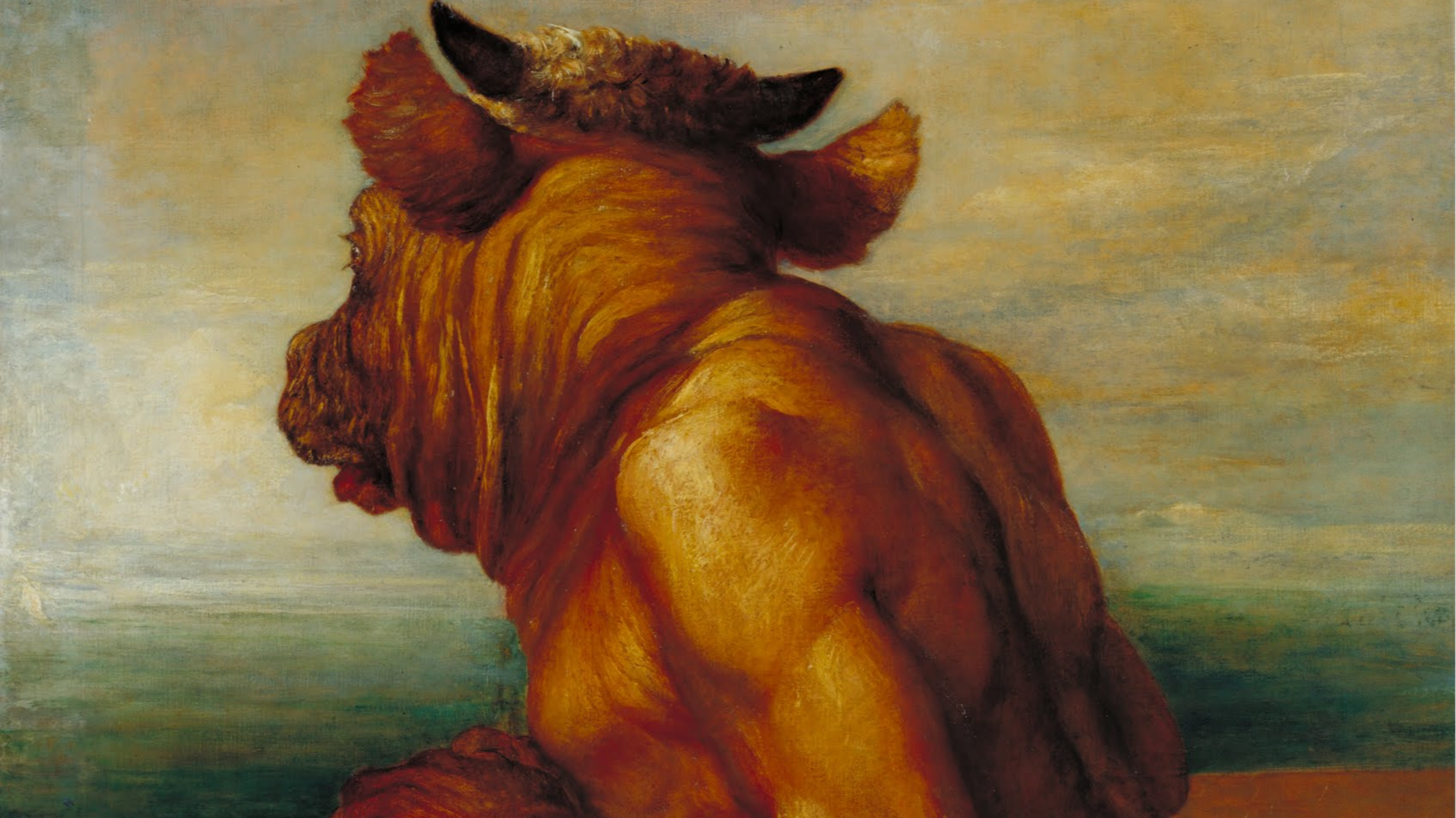 Minotaur Takes a Cigarette Break