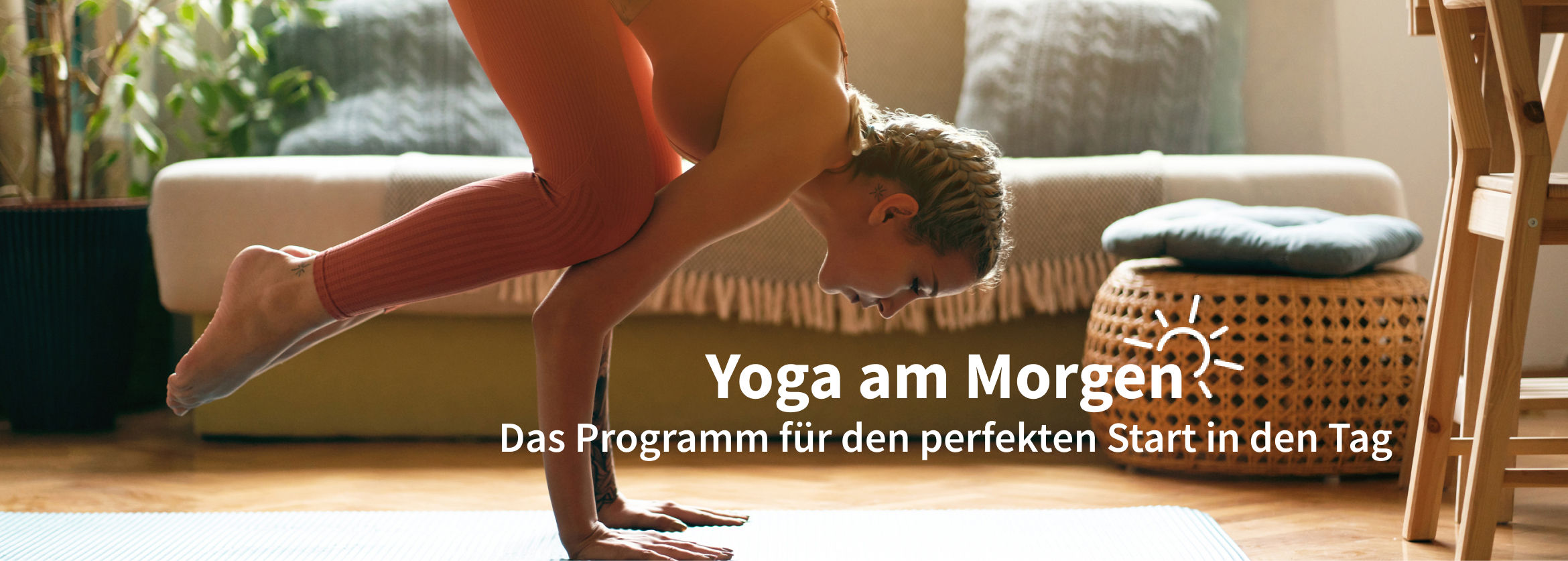Yoga am Morgen