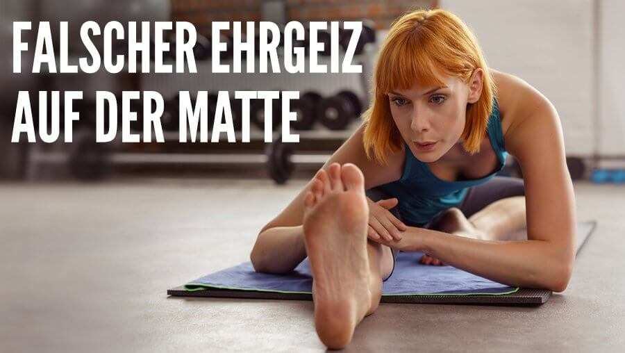 Falscher Ehrgeiz auf der Matte