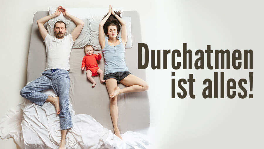 Erste Rückbildung: Richtig atmen nach der Geburt