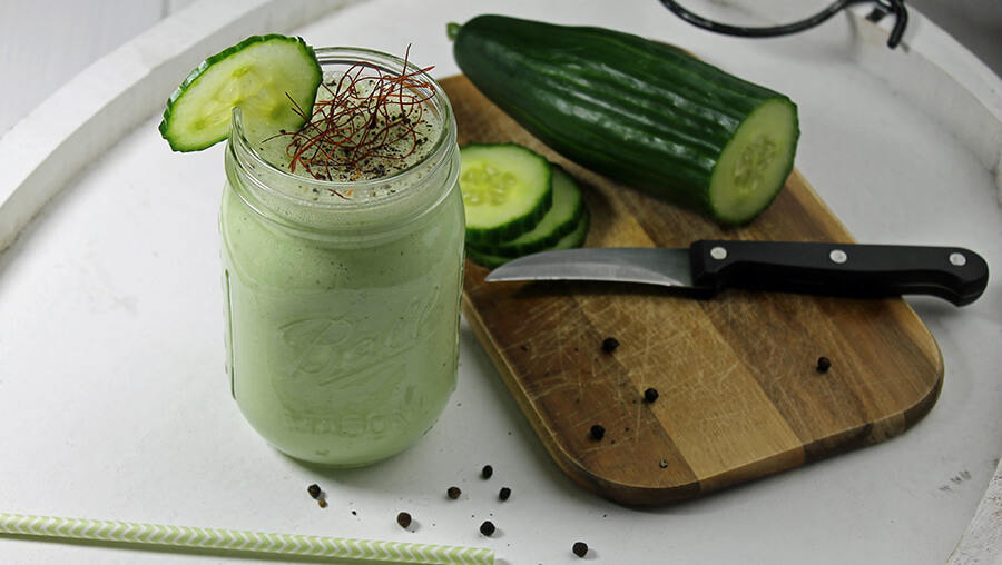 Rezept: Gurken-Lassi
