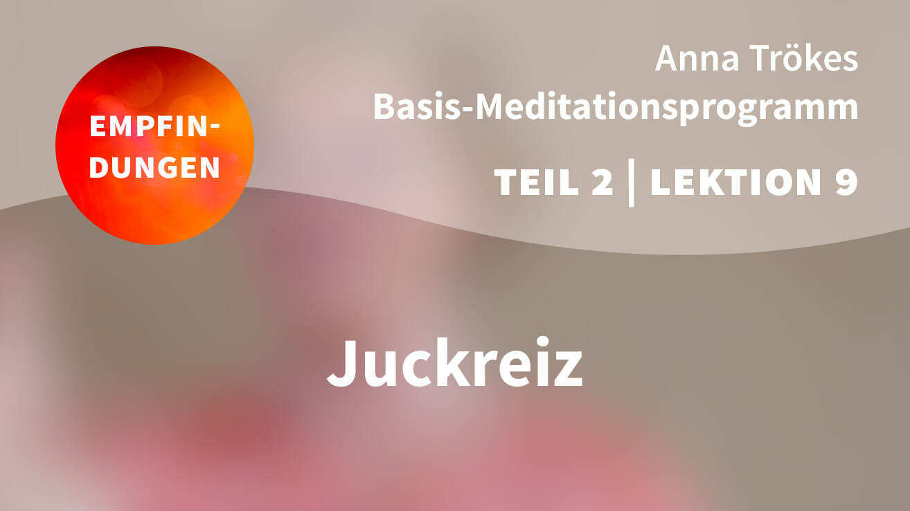 Basis Meditationsprogramm Anna Trökes Teil 2 Lektion 9