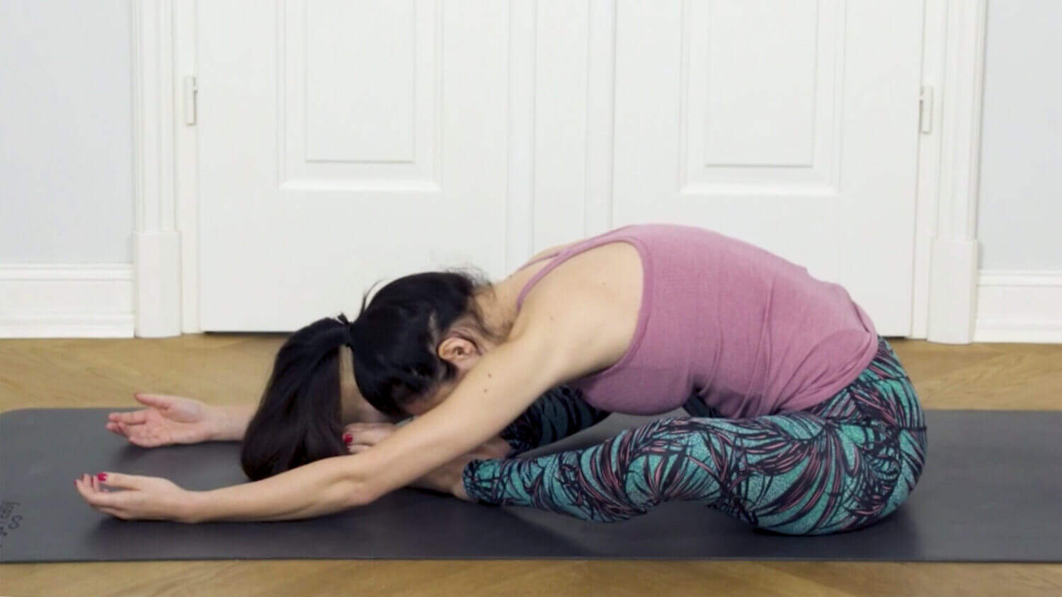 Yoga Video Tutorial: 3 Asanas vor dem Schlafengehen