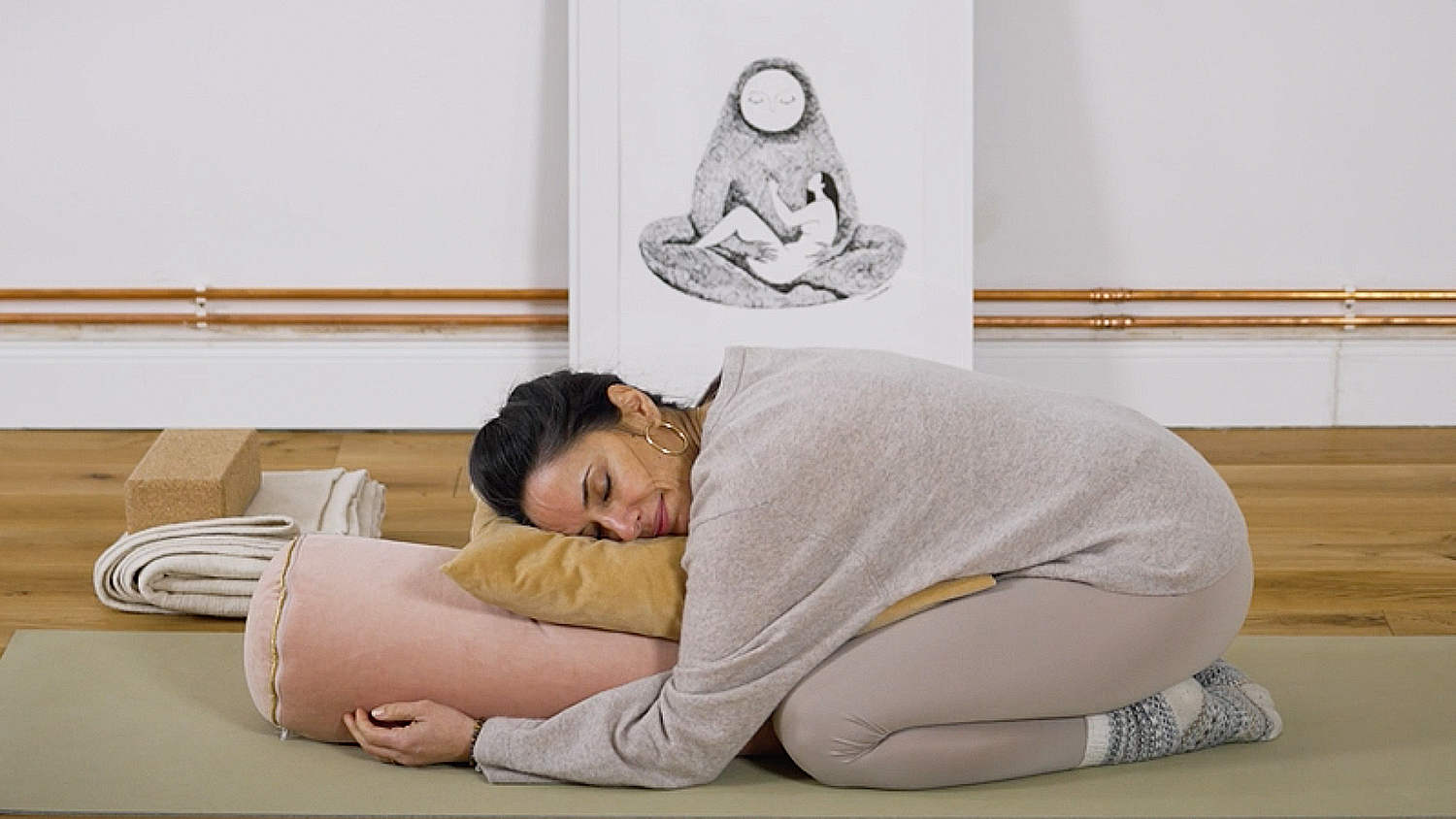 Yoga Video Yin Yoga: Eine harmonisierende Auszeit mit Nina Heitmann