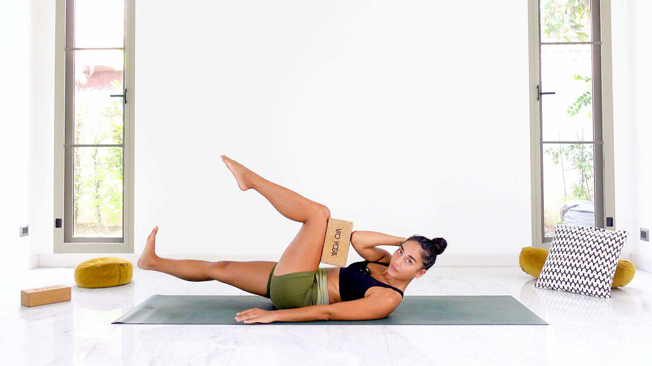 Yoga Video Wake-up Pilates workout